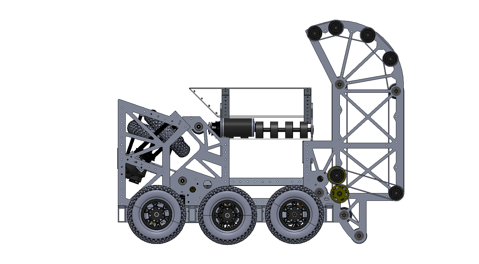 2024 FRC 3255比赛小车3D数模图纸 Solidworks设计